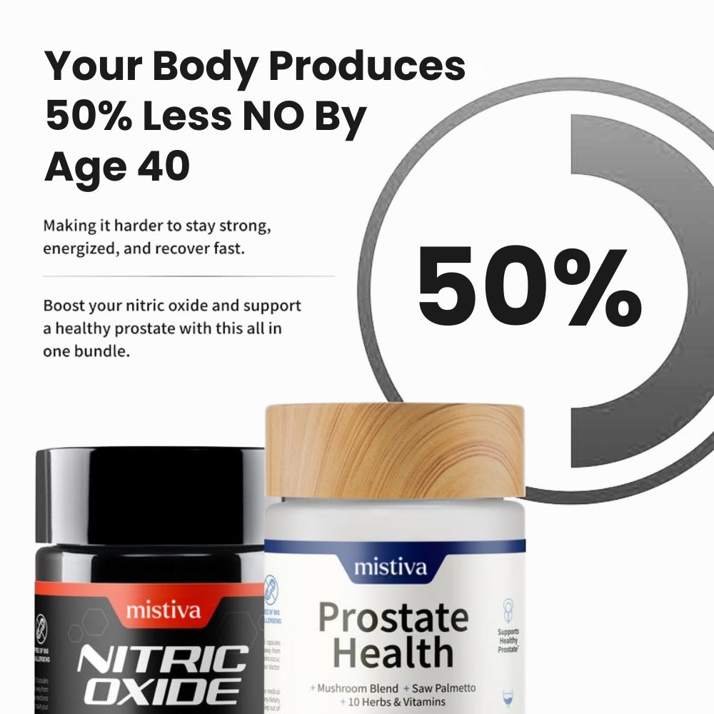 Mistiva™ Prostate Health + Nitric Oxide Bundle
