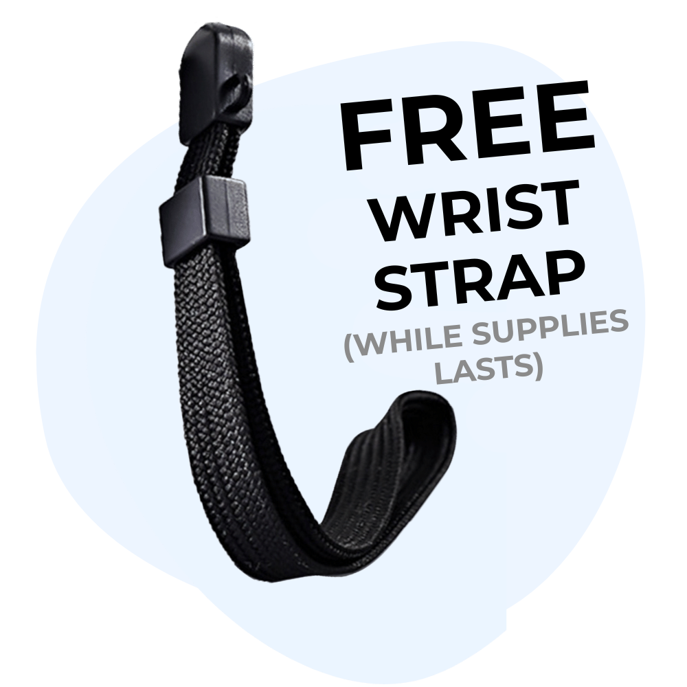 FREE Adjustable Wrist Strap
