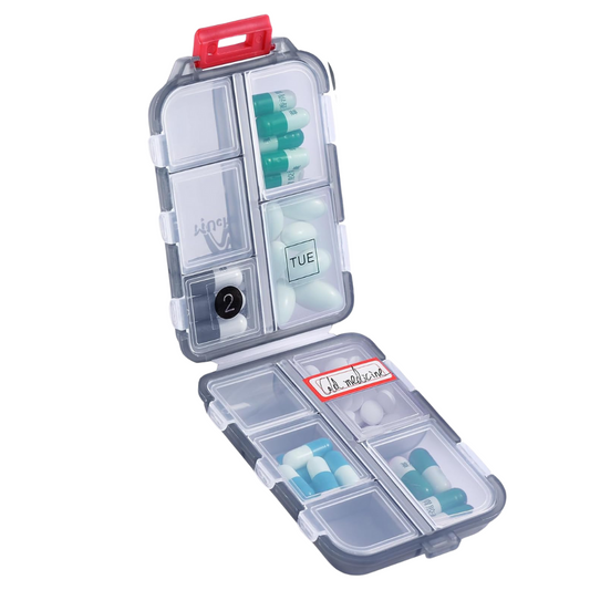 FREE Travel Pill Organizer Box