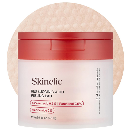 Skinelic™ Red Facial Peeling Pads
